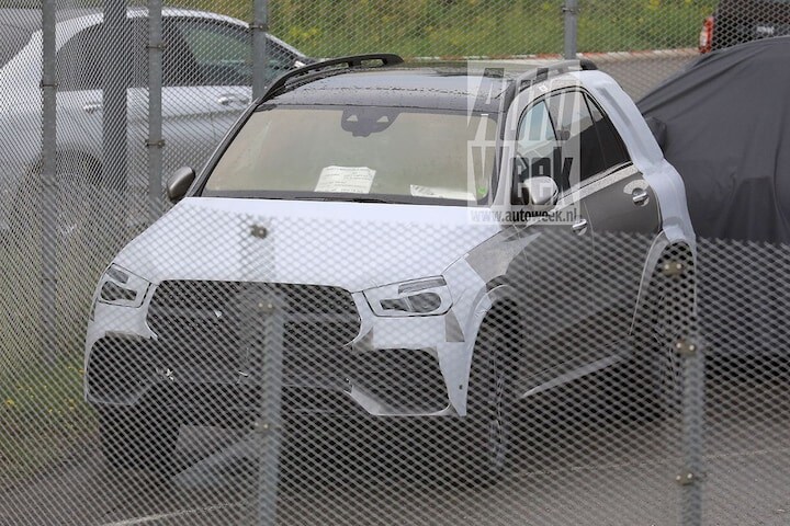 Mercedes-Benz GLE-klasse spyshots