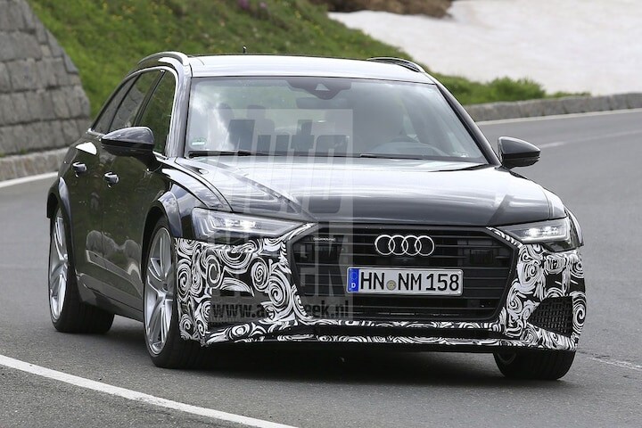 Audi RS6 spyshots S6 Allroad