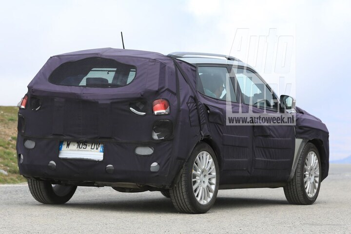 SsangYong Korando spyshots