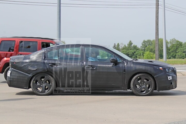 Subaru Legacy Spyshots