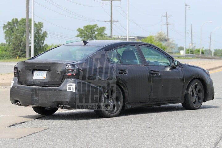 Subaru Legacy Spyshots