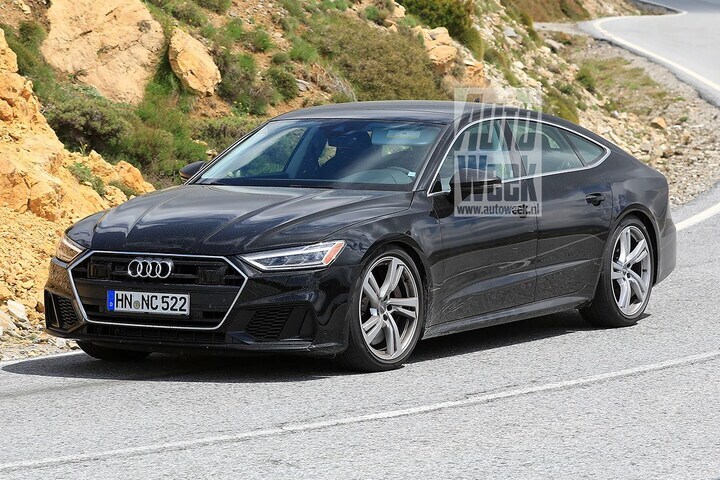 Audi S7 Sportback spyshots
