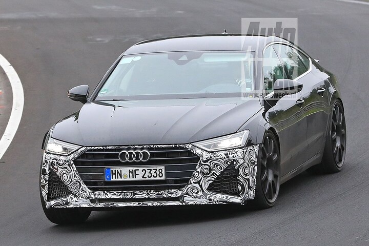 Audi RS7 Sportback spyshots