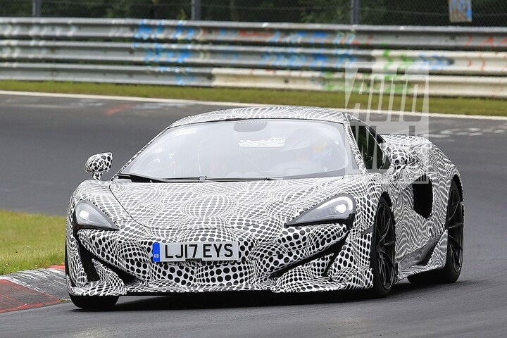 McLaren 600 LT spyshots