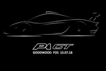 McLaren P1 GT teaser