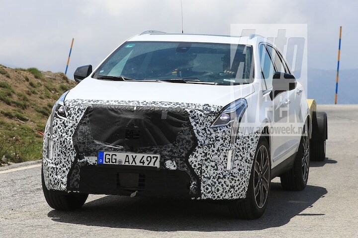 Spyshots Cadillac XT5 (facelift)