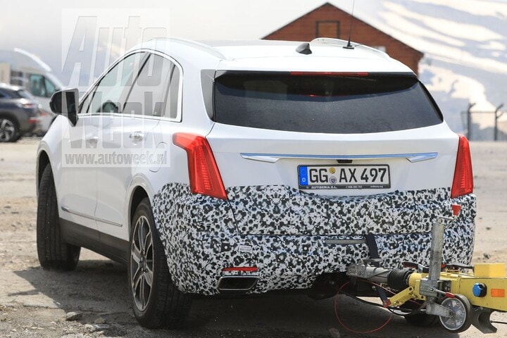 Spyshots Cadillac XT5 (facelift)