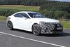 Lexus RC F facelift spyshots