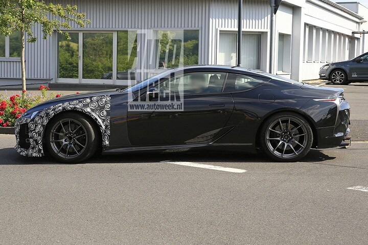 Spyshots Lexus LC F
