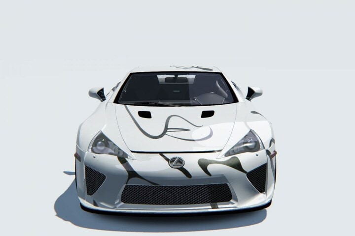 Lexus LFA Art Car