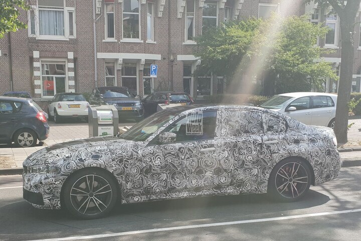 BMW 3-serie spyshots Amsterdam