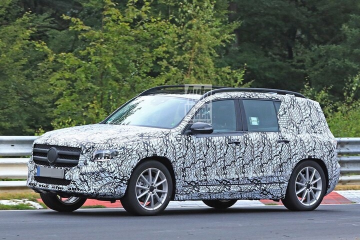Spyshots Mercedes-Benz GLB-klasse