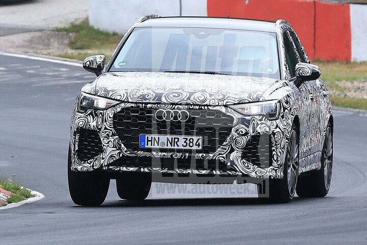 Audi RS Q3 spyshots