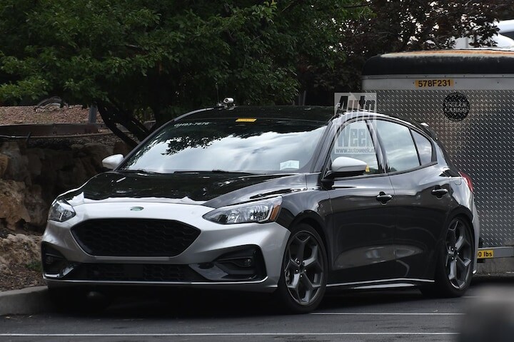 Ford Focus ST spyshots