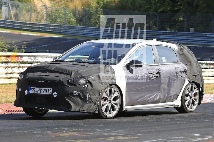 Kia Ceed GT spyshots