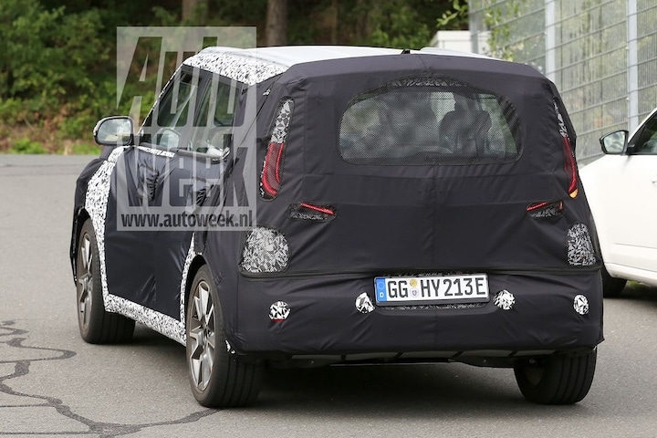 Kia Soul EV spyshots