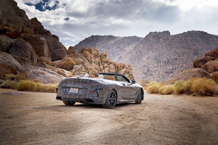 BMW 8-serie cabrio teasers