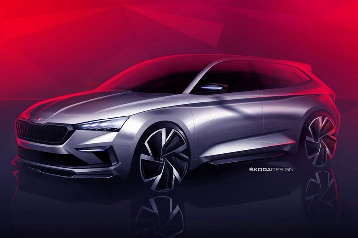 Skoda Vision RS schetsen