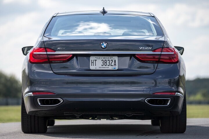 BMW 7-serie Amerikaanse export import kenteken