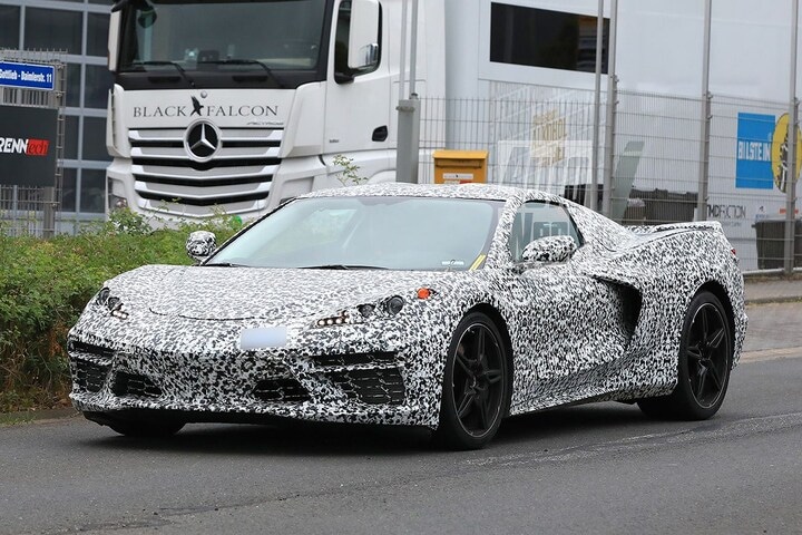 Chevrolet Corvette 'middenmotor'