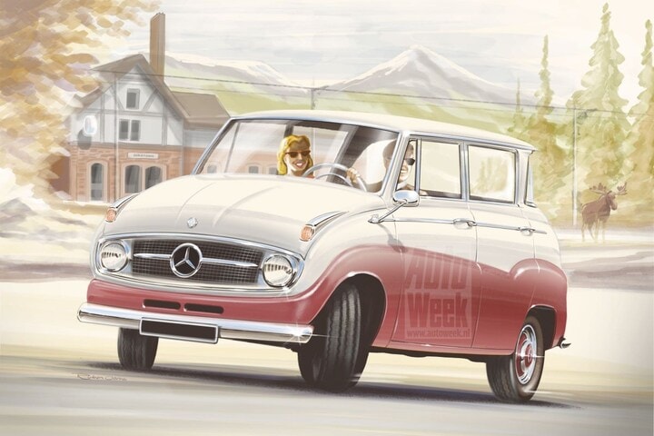 Mercedes-Benz A-klasse 1955 Ruben Ooms