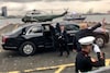 Trump Cadillac The Beast president