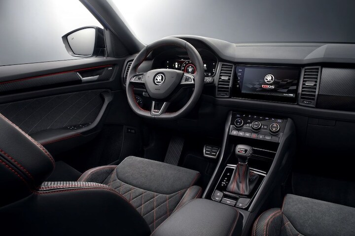 Skoda Kodiaq RS interieur
