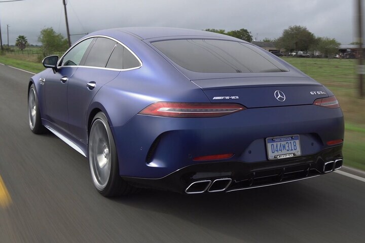 mercedes-amg gt 4-door coupé