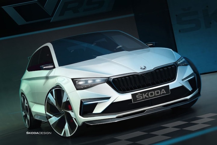 Skoda Vision RS schetsen