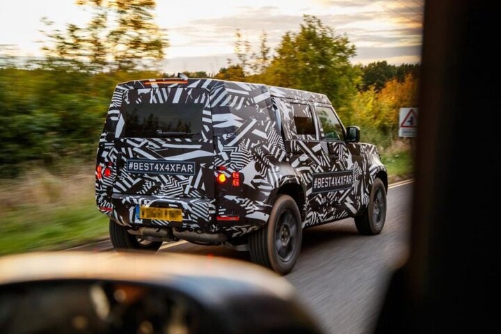 Land Rover Defender Spyshots
