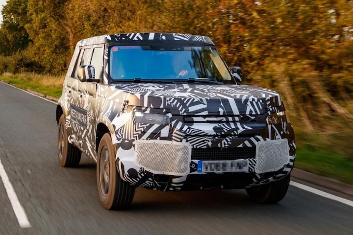 Land Rover Defender Spyshots