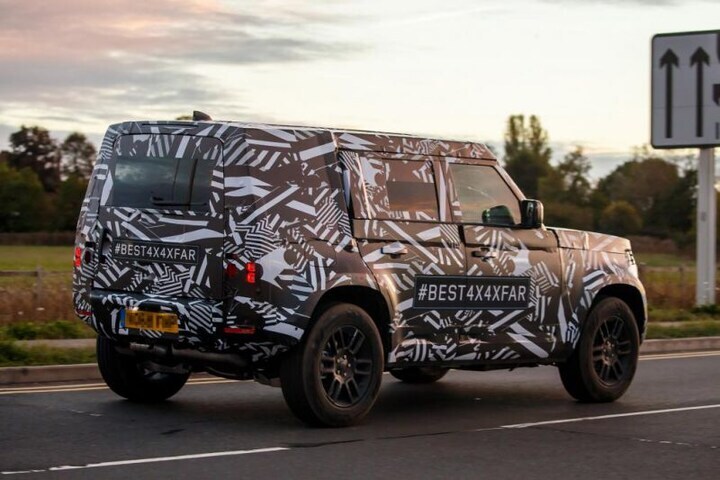Land Rover Defender Spyshots