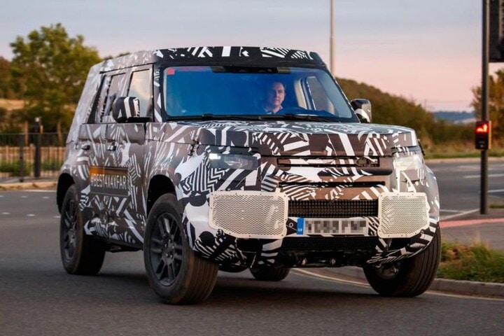 Land Rover Defender Spyshots