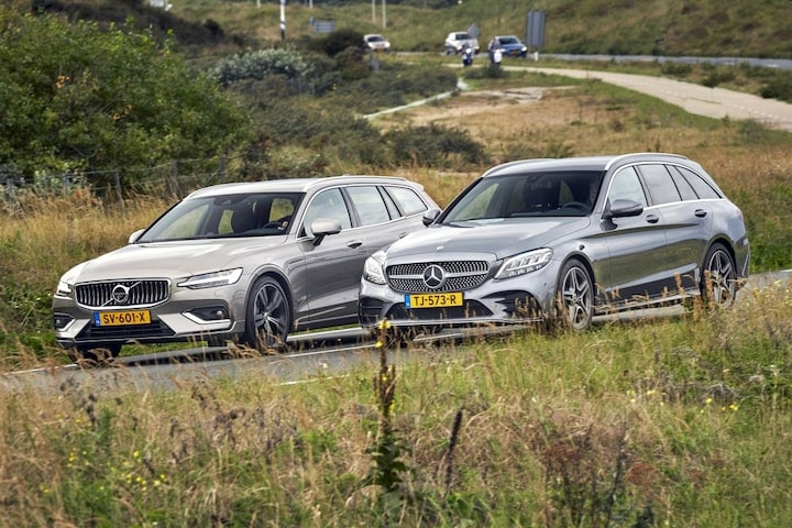 Volvo V60 stationwagen Mercedes-Benz C-klasse