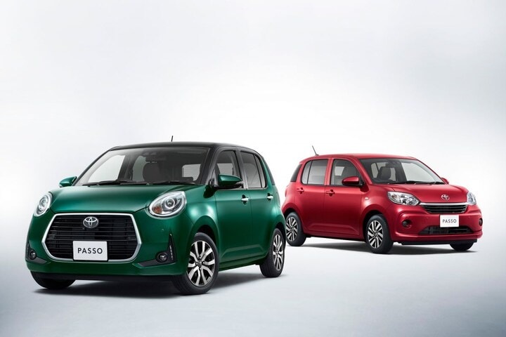Daihatsu Boon en Toyota Passo