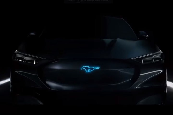 Ford Mustang teaser Hybrid