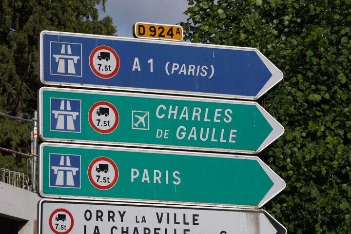 frankrijk autoroute peage route nationale parijs p