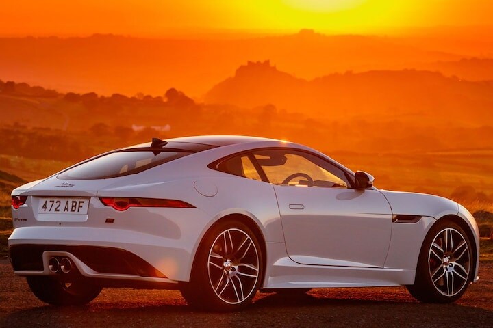 Jaguar F-Type Checkered Flag