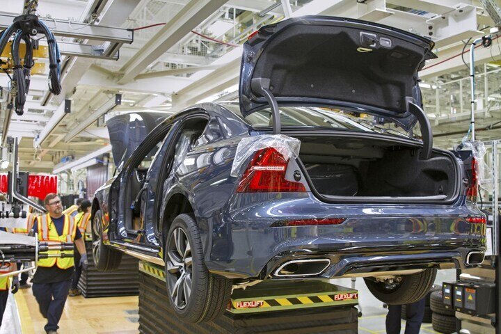 volvo plant fabriek charleston usa s60