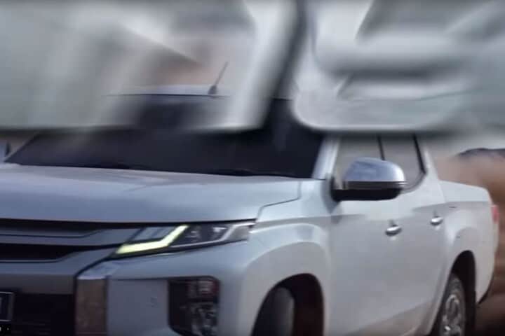 Mitsubishi L200 facelift teaser