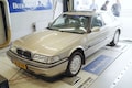 Rover 827 SI op de rollenbank