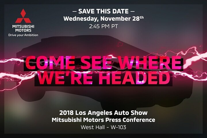 Mitsubishi LA Motor Show teaser