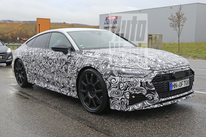 Audi RS7 Sportback spyshots