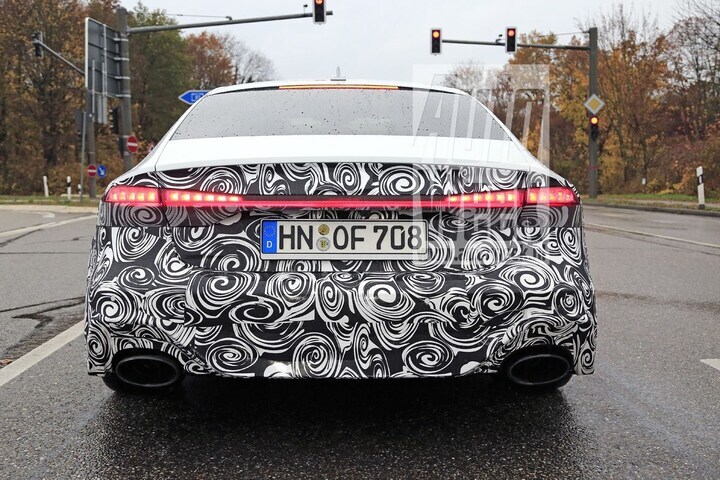 Audi RS7 Sportback spyshots