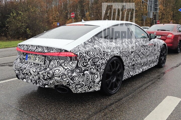 Audi RS7 Sportback spyshots