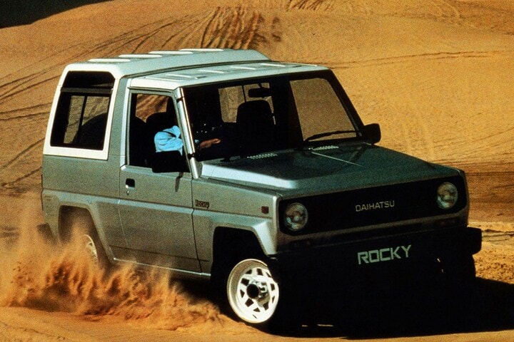 De Tweeling Daihatsu Rocky/Rugger - Bertone Freecl