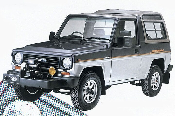 De Tweeling Daihatsu Rocky/Rugger - Bertone Freecl