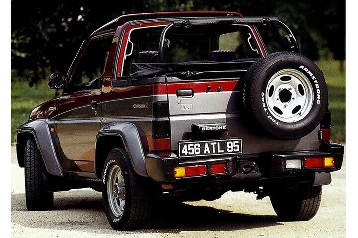 De Tweeling Daihatsu Rocky/Rugger - Bertone Freecl