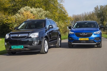 Opel Grandland X Antara oud en nieuw