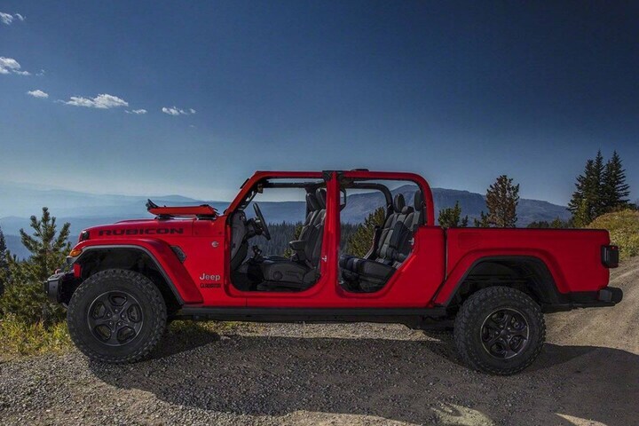 Jeep Gladiator gelekt